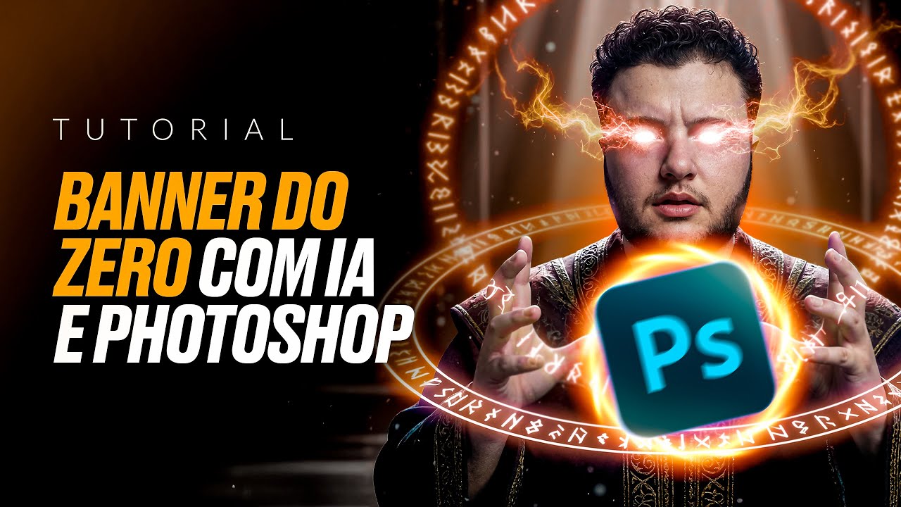 COMO CRIAR UM BANNER USANDO IA GRATUITA + PHOTOSHOP