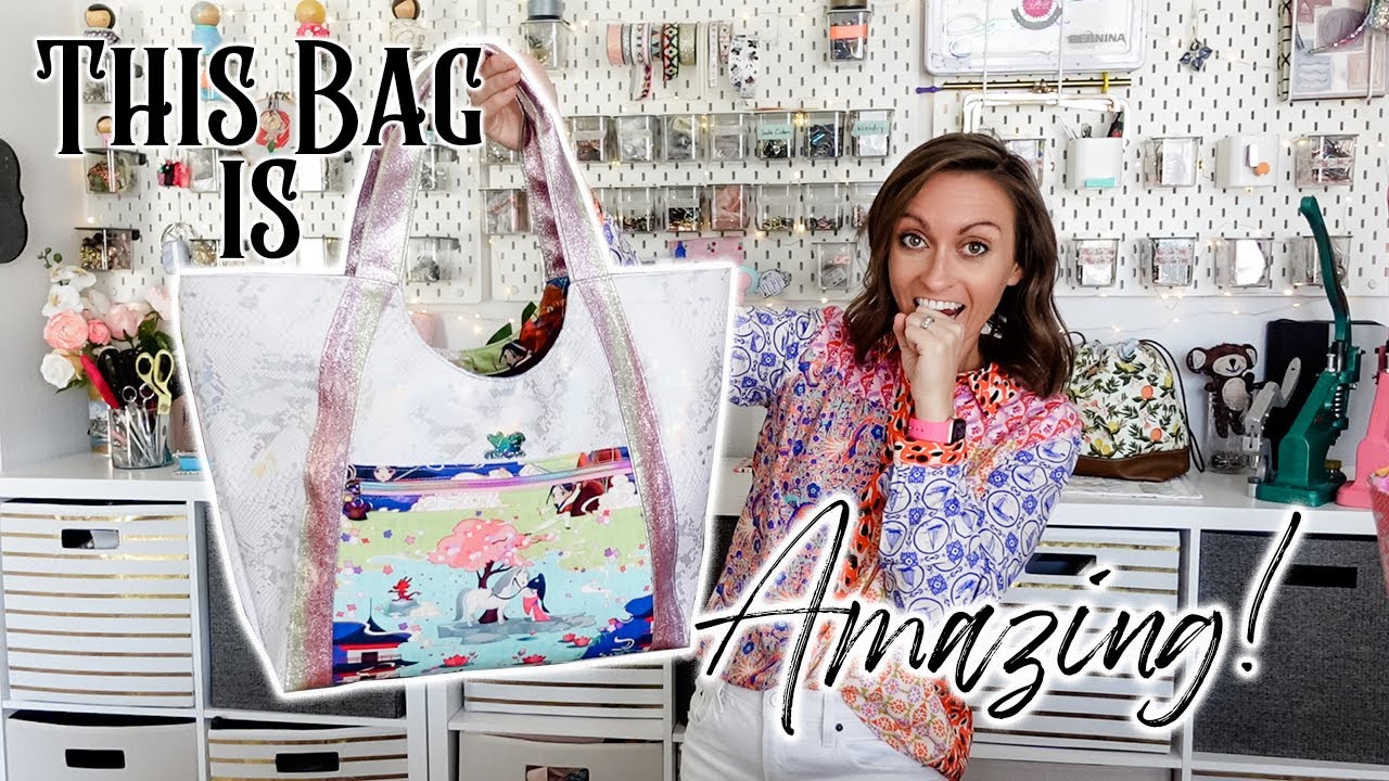 Let’s Make A Pool/Beach Tote! My New Summer Bag - The Poolside Tote from Noodlehead