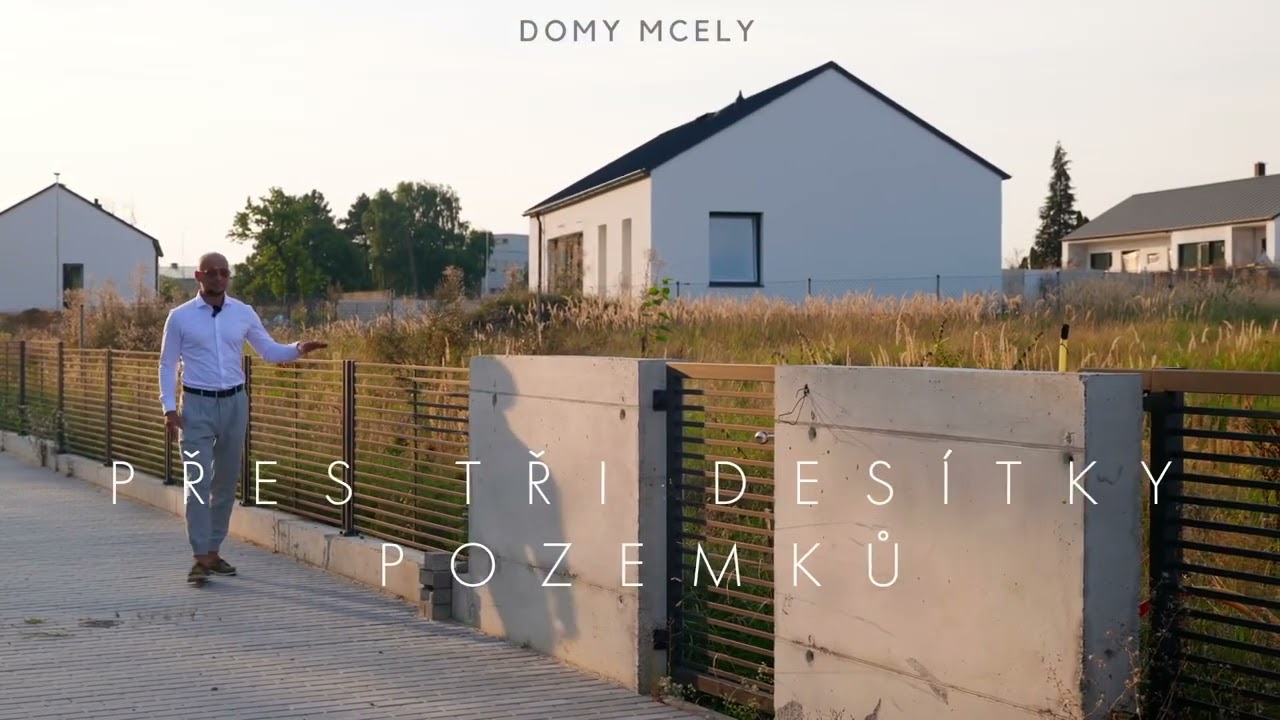Domy Mcely - dostupné bydlení v přírodě // Středočeský kraj