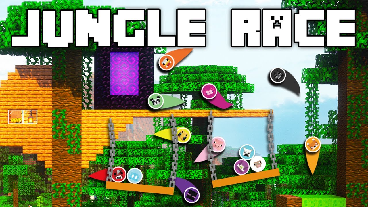 24 Minecraft Marble Race EP.12: Jungle Race