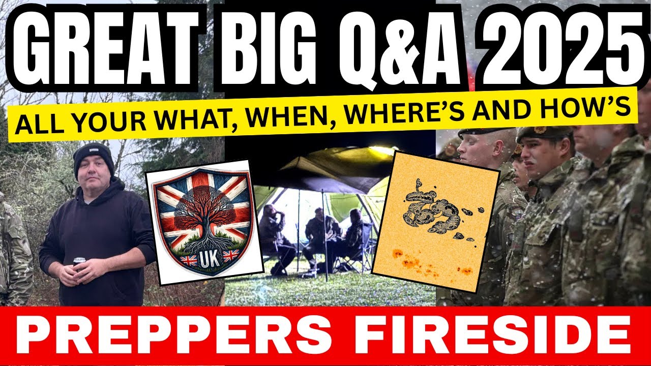 End Of Year Prepping & Survival Q&A  - Preppers Fireside
