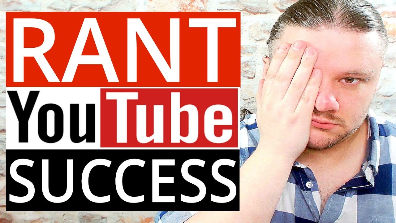How To Be Successful on YouTube - Success On YouTube #RANT