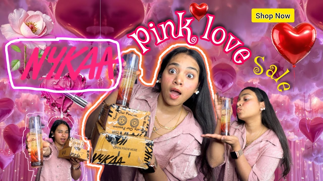 💕Nykaa🌷💁🏻‍♀️pink💗Love Sale 🤩Product Review 👀🫶🏻#nykaa 