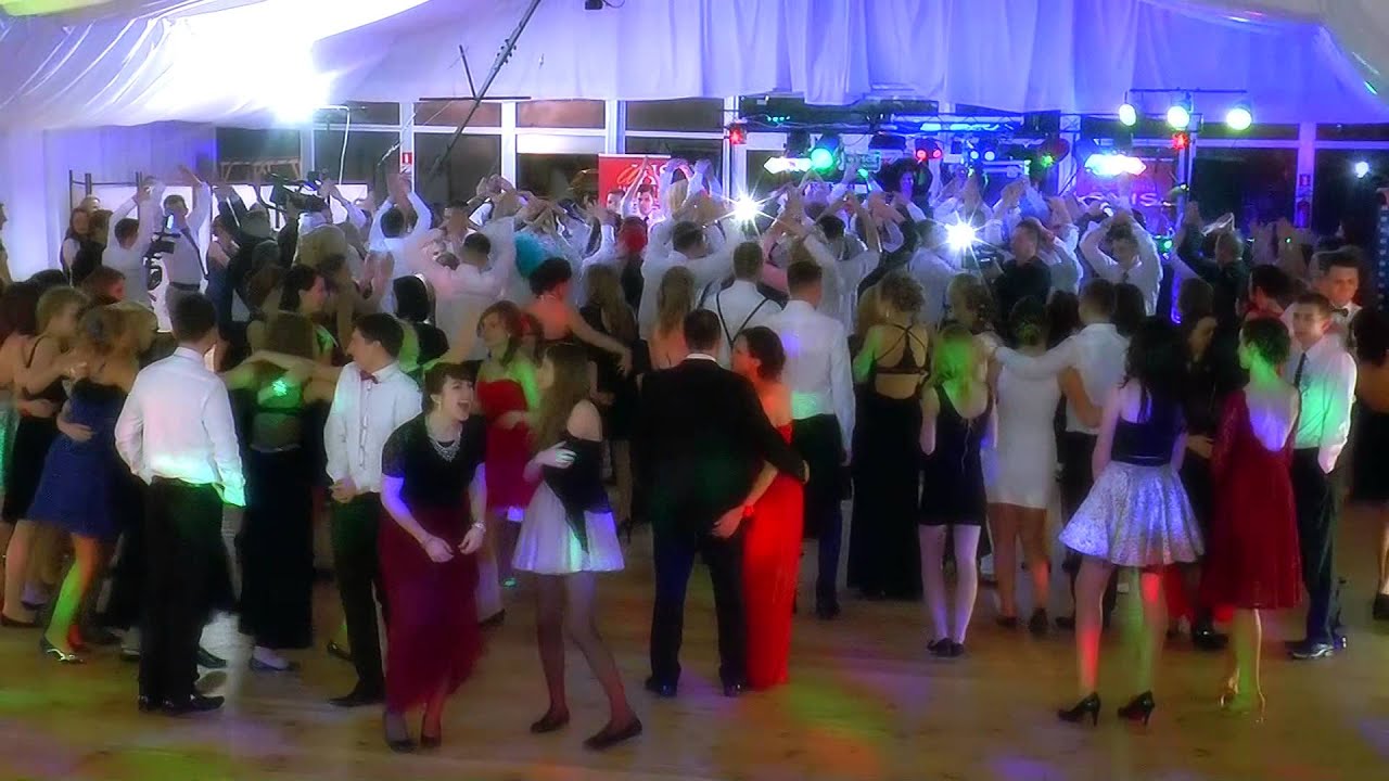 Kankan i zabawa na Studniówce XXIII LO w Lublinie