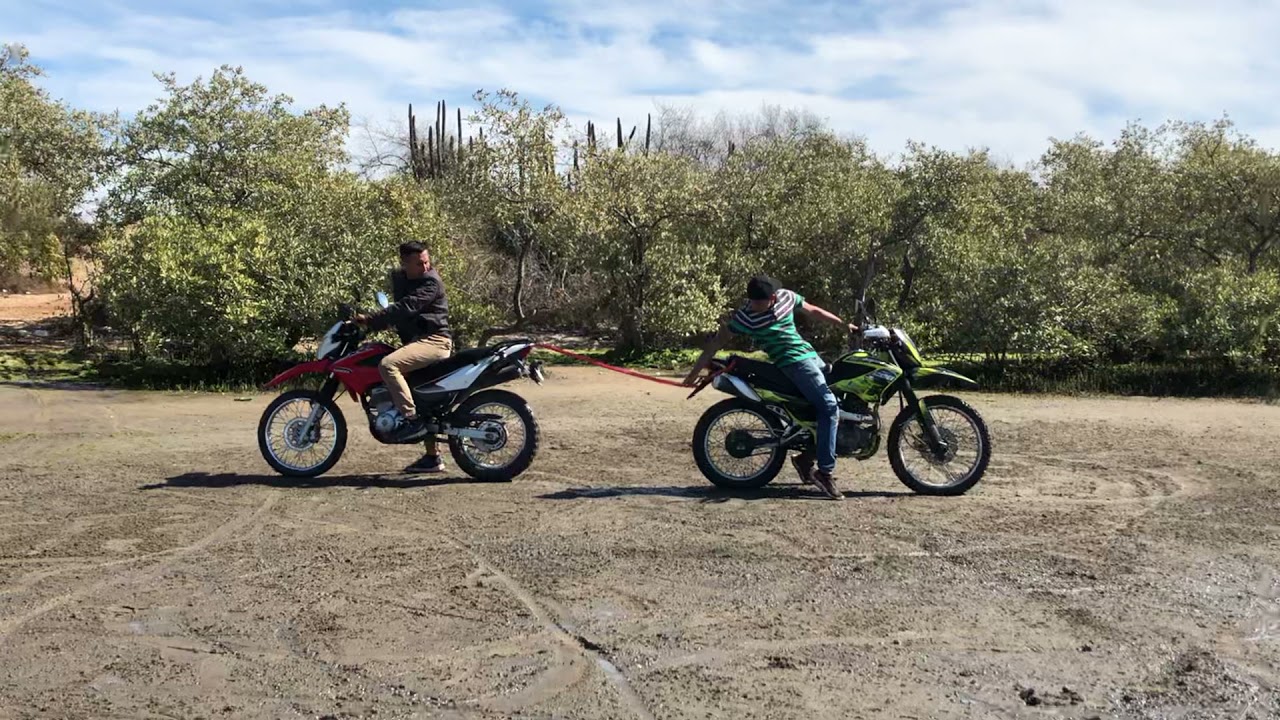 Honda vs Italika dm 200