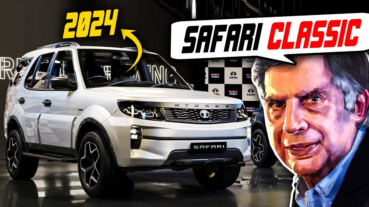 Tata's return with the 2024 Safari Storme Classic is INSANE !!