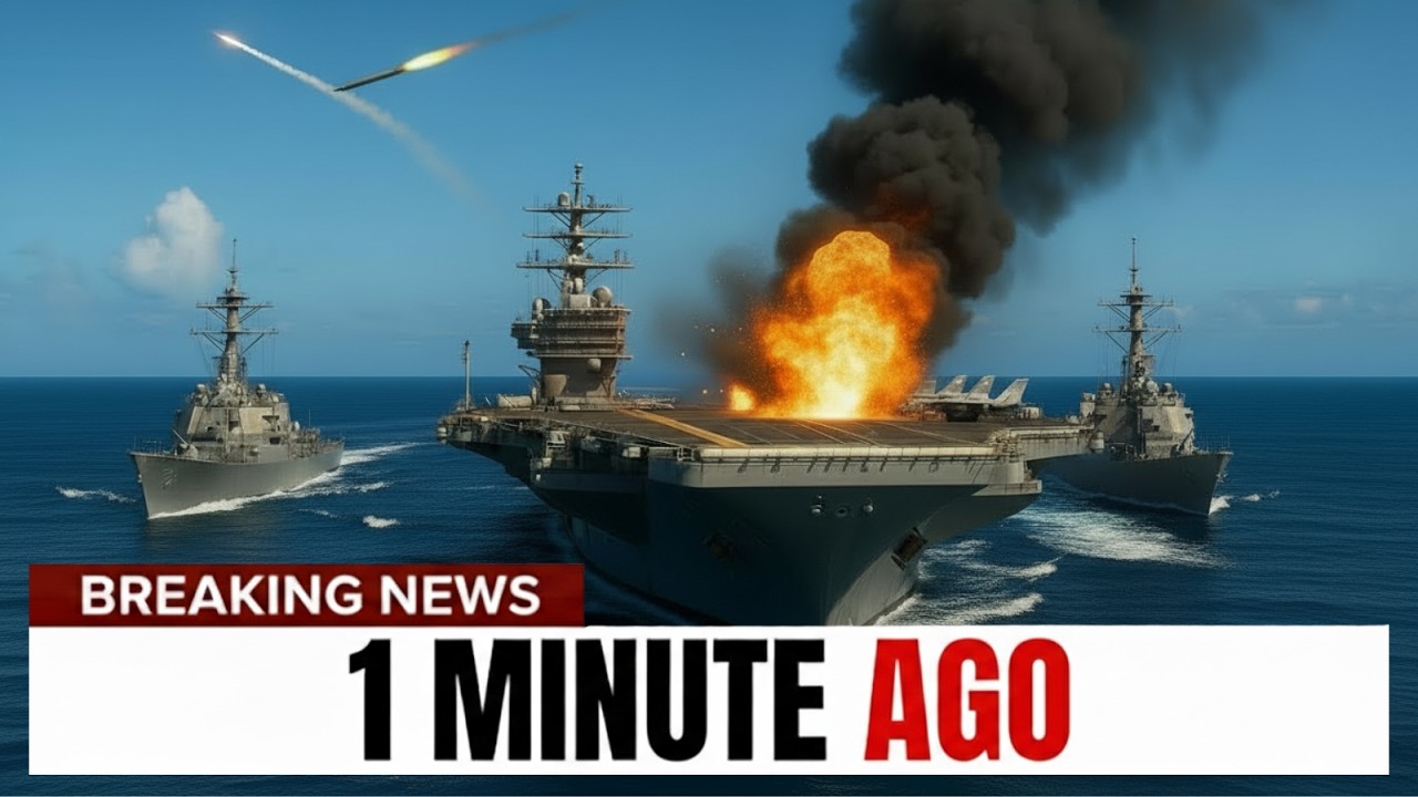 Iran Sent a Warship Straight at a US Aircraft Carrier — US Navy Reacted Instantly
