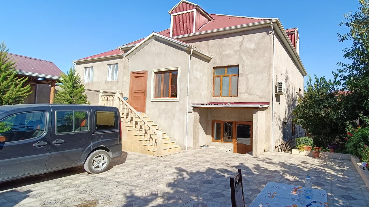 Sulu təpədə Həyət evi👉Şəxsi Tikili 4 Sotda Təmirli KOD-943📞055 389 38 08 Miri