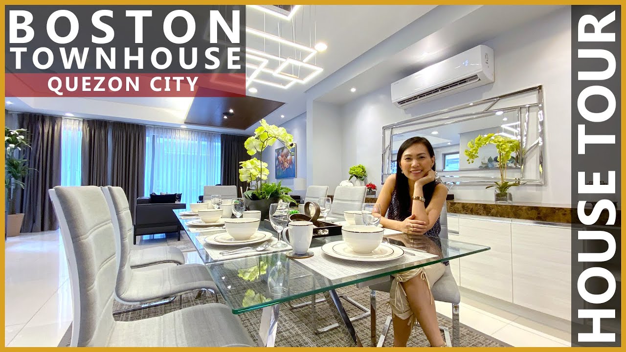 House Tour - Splendid Townhouse Neighborhood in New Manila, Quezon City