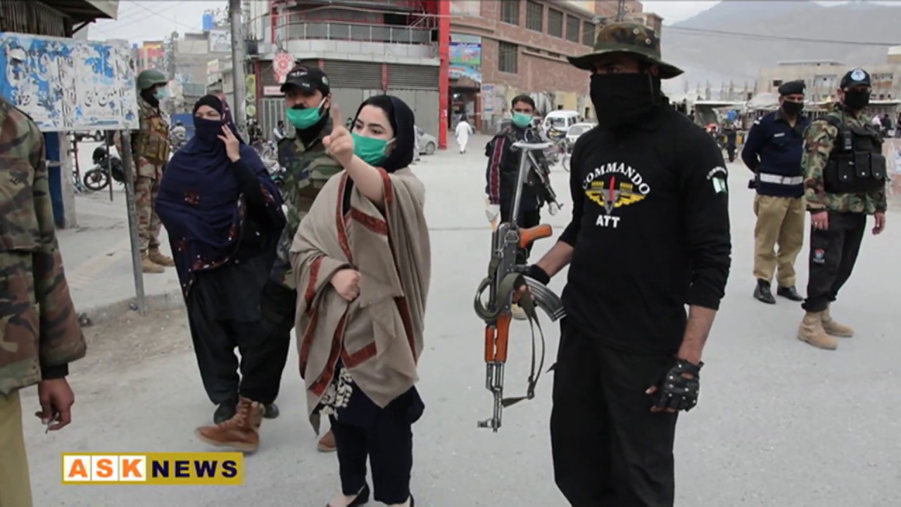 Corona and Lockdown | Daughter of Balochistan Pakistan | Crackdown Against Double Rides Violators|