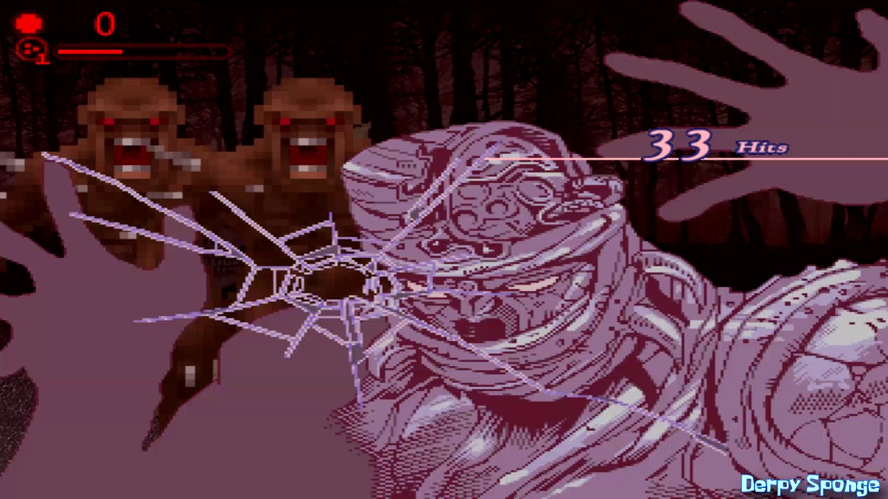 M.U.G.E.N 1.1 - Giygas is Beyond Fatally Wounded (Joe Vs Giygas + Sad Assist)