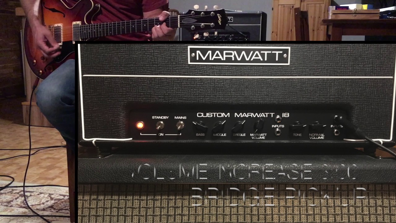 MarWatt 18 Watt Amp Head and 1975 Marshall 412 Cabinet Marshall HiWatt