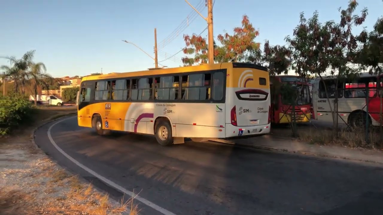 Movimentacao de Onibus #4 - Estacao Eldorado - Contagem - MG
