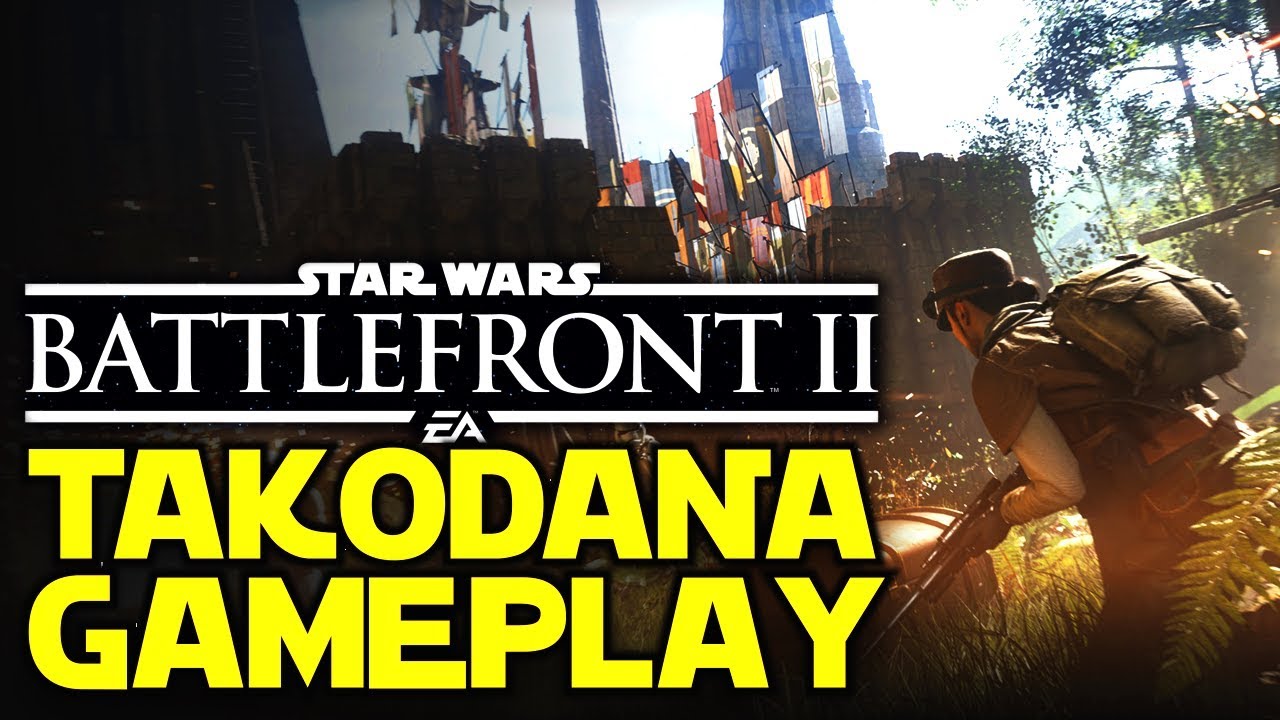 Star Wars: Battlefront 2 - First Gameplay Look At Takodana (Flame Trooper, Jump Trooper and More!)