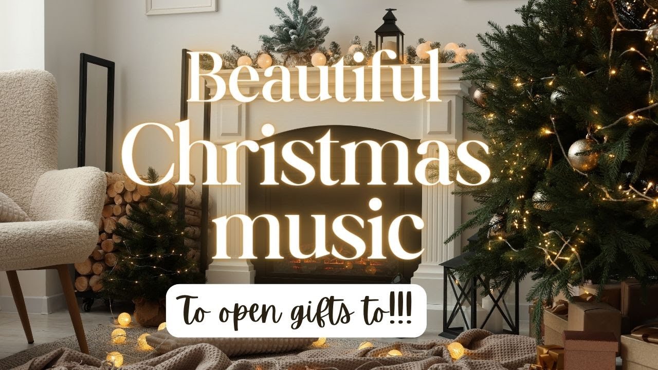 Instrumental Christmas music to open gifts to