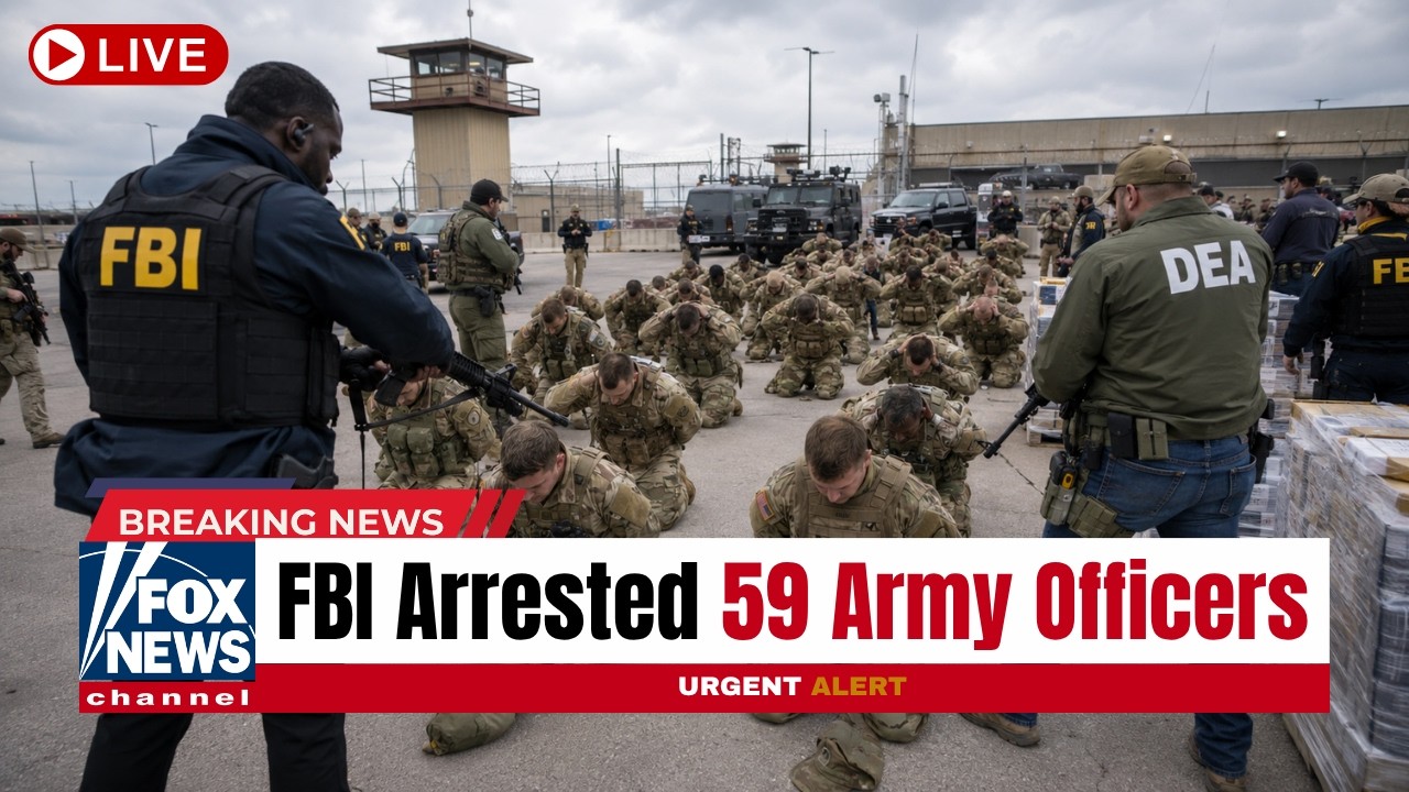 FBI & DEA Raid Secret Texas Military Base &mdash; 59 Soldiers Arrested, 12 Tons of Fentanyl Seized