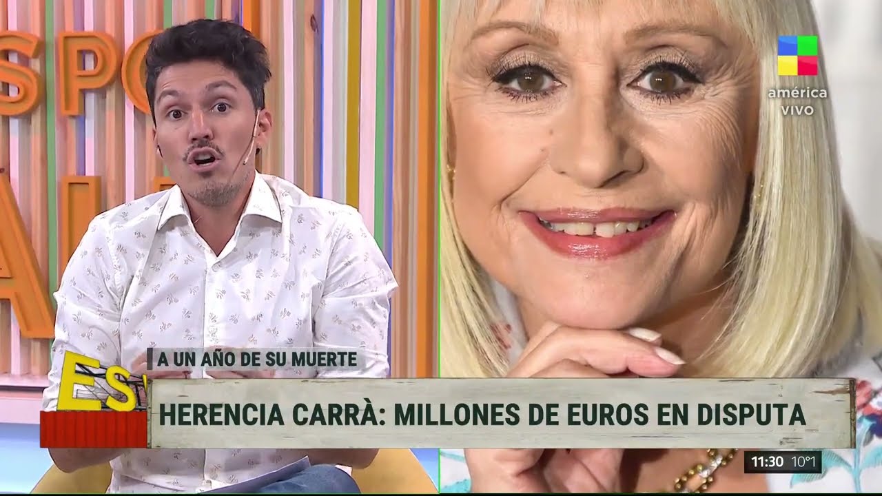 Interna familiar por la herencia de Raffaella Carrà: millones de euros en disputa