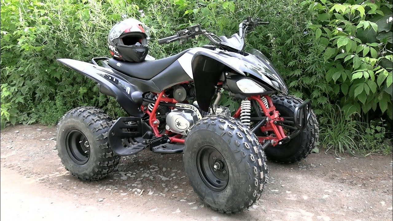 ATV PANTERA 125. Обзор черной 