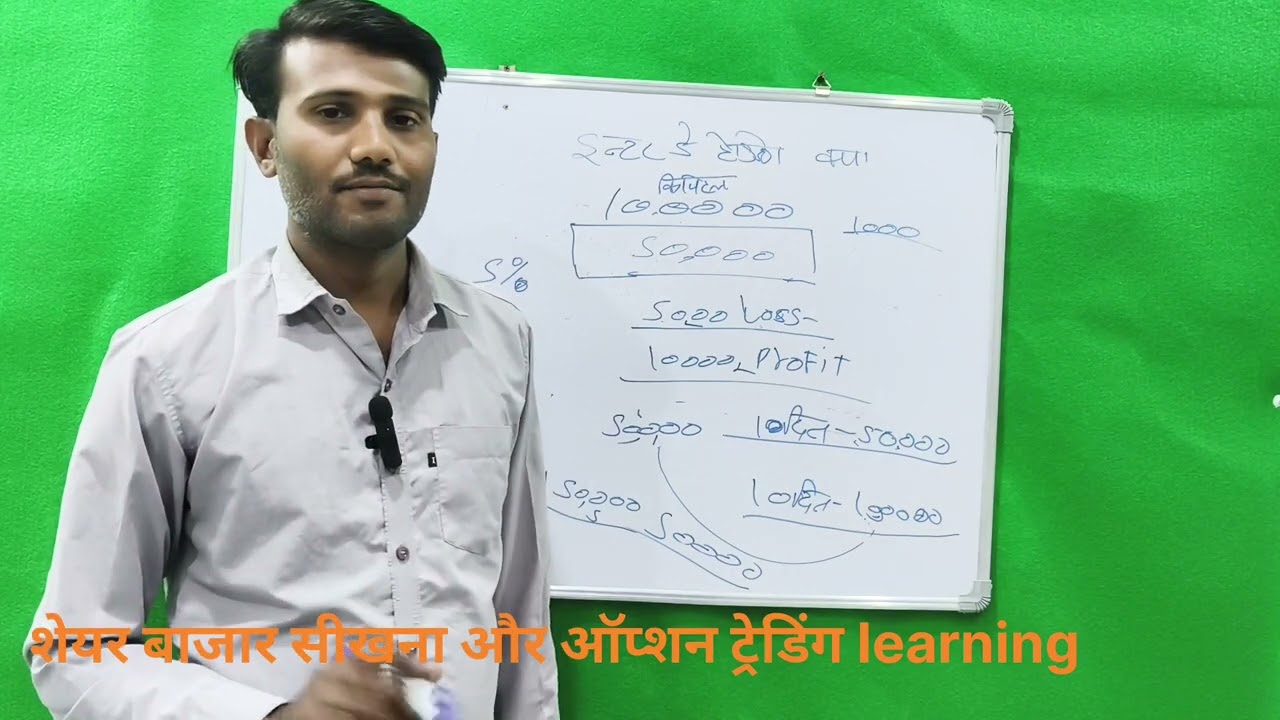 Option trading kaise sikhe intraday trading stock market education 