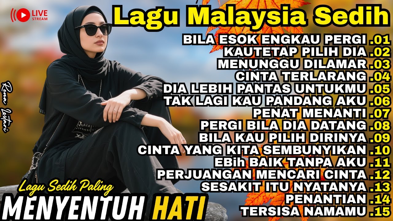 Slowrock Malaysia Full Album | Lagu Sedih Tentang Perpisahan dan Janji Yang Dikhianati 💔🎸