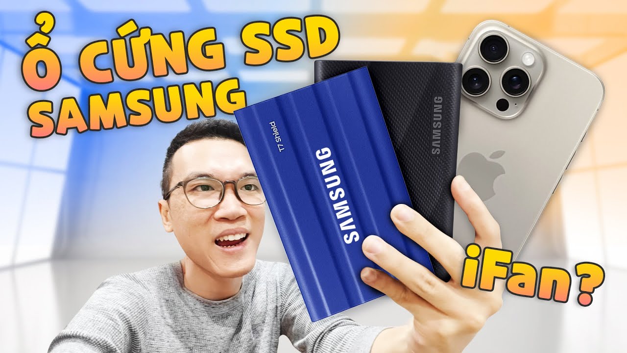 Samsung tạo ra thứ này là dành cho iFan? Phỏng vấn anh em VVS dùng Samsung SSD T9