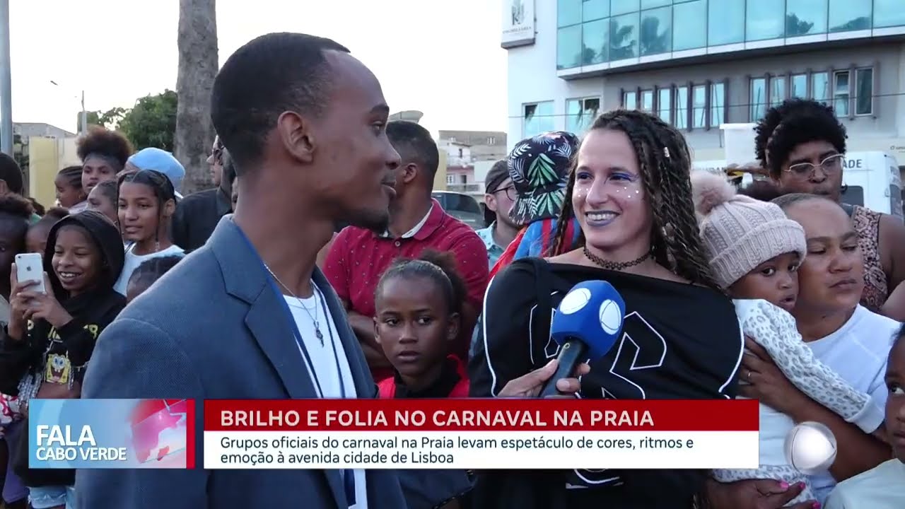 Brilho e folia no Carnaval da Praia | Fala CV