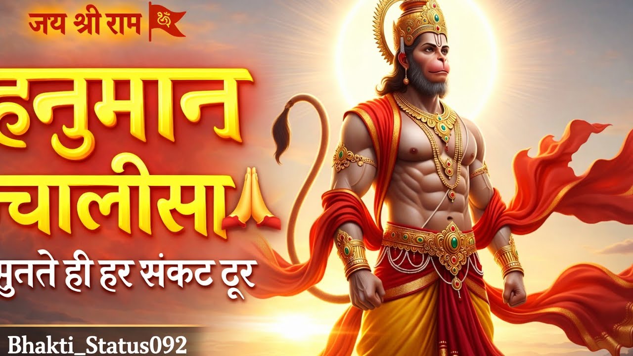 हनुमान चालीसा | Hanuman Chalisa Full | सुनते ही हर संकट दूर | Powerful Hanuman Chalisa