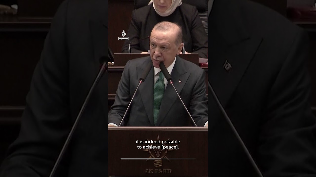 Turkish president urges end to Iran war | AJ #shorts