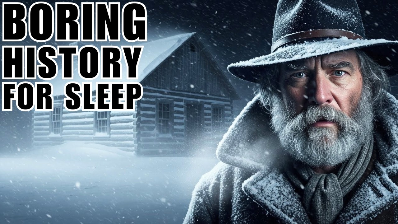 What Night Felt Like in an Isolated Cabin During a Wild West Blizzard | History for Sleep