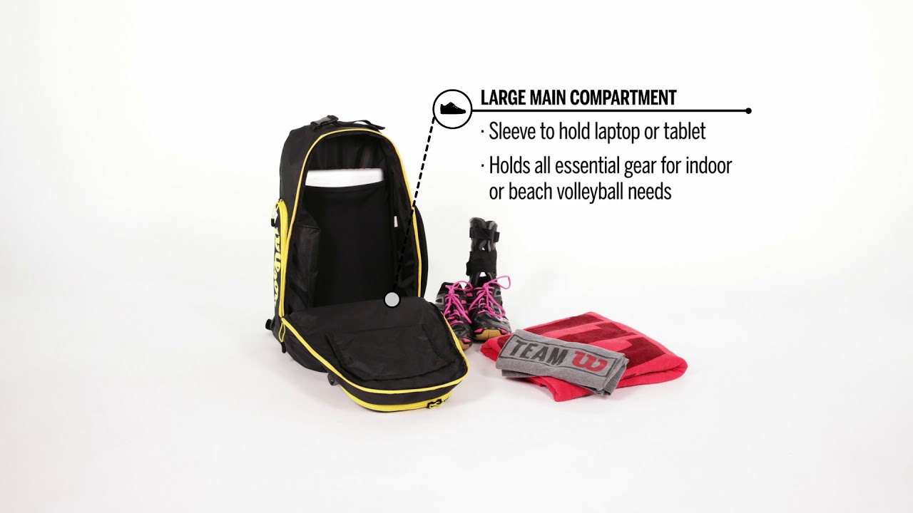 Wilson Indoor & Beach Volleyball Backpack