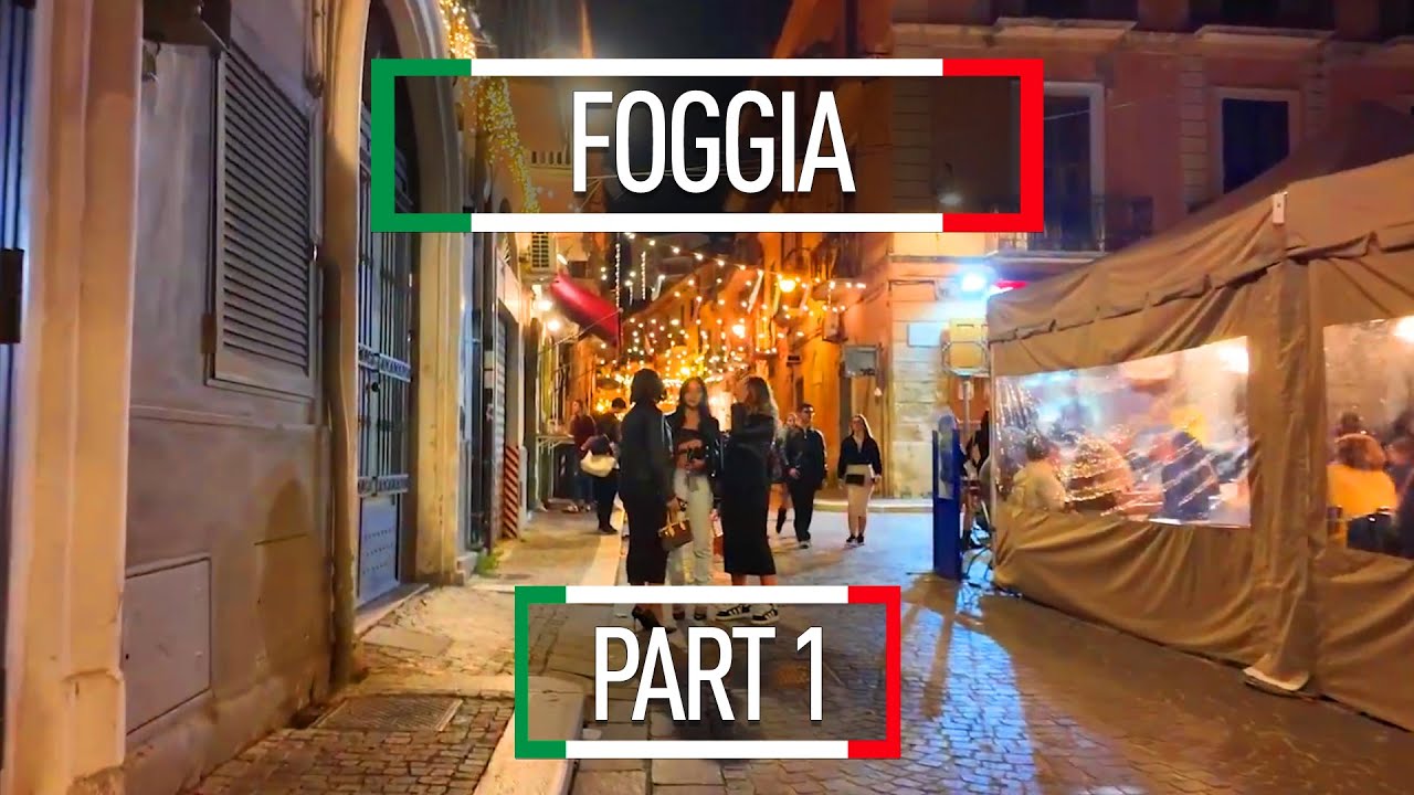 Walking around Foggia Italy part 1 #travel #walking #walkingtour #foggia
