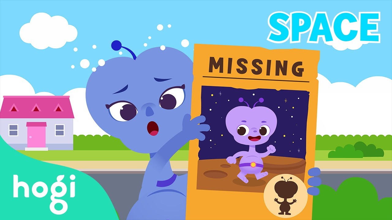 A Missing Alien on Earth | Outer Space Adventure | Pinkfong Planet song | Learn with Hogi