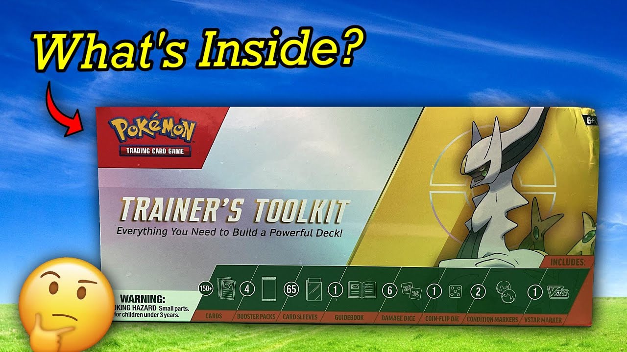 Pok&eacute;mon TCG Trainer's Toolkit 2023 Opening! (GOLD PULLED)