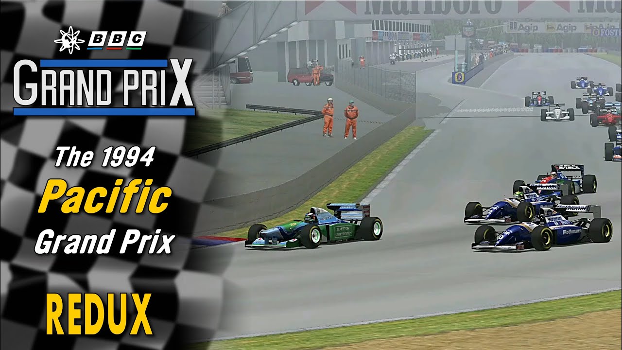 The Pacific Grand Prix REMASTERED | Round 2 | 1994 F1 Season [Grand Prix 4]