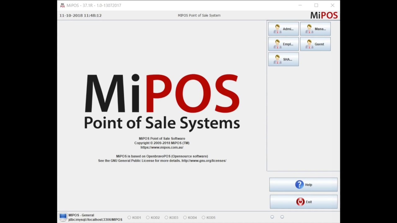 Add a New User to POS Software - MiPOS Systems #mipos #miposdemo #cafepos #restaurantpos #retailpos
