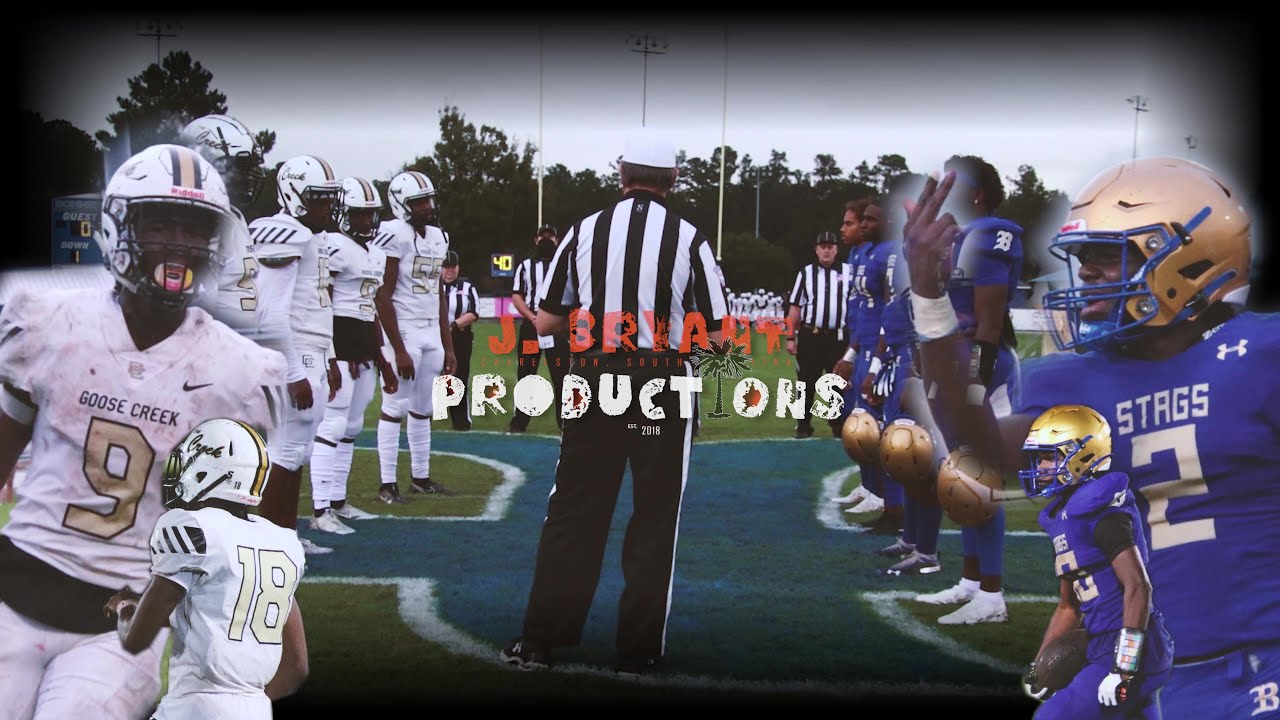 A High School 🏈 Series: Goose Creek vs Berkeley High🔥 (Extended Game Highlights)