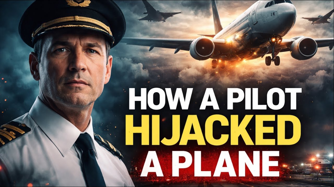 How a Pilot Hijacked His Own Plane (True Aviation Story)