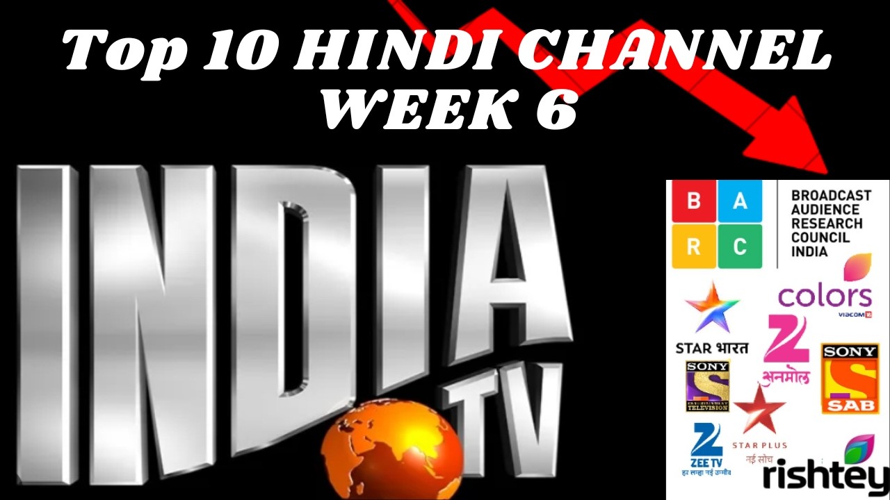 Top 10 HINDI CHANNEL WEEK 6 Star , Colors , Zee