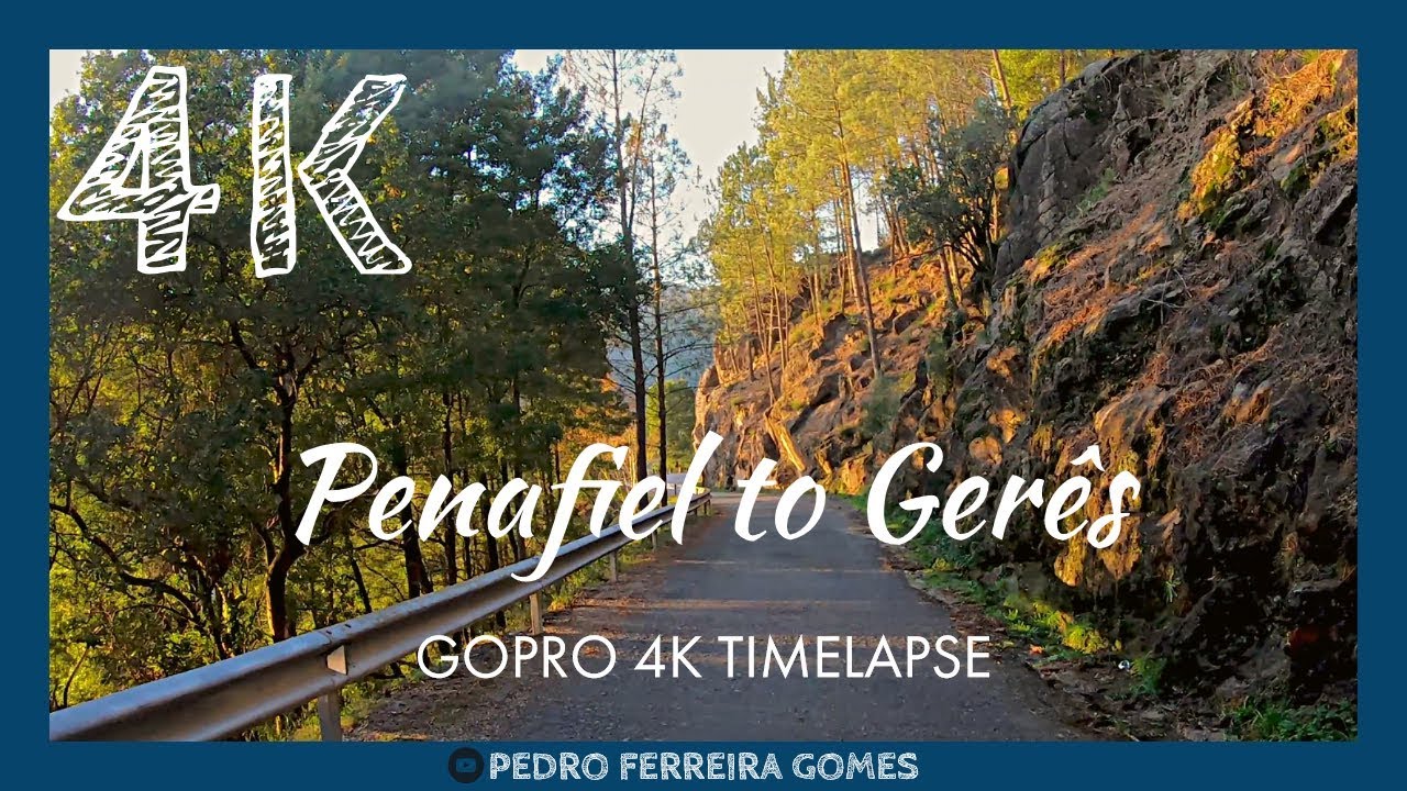 GoPro 4K Timelapse - Penafiel to Ger&ecirc;s