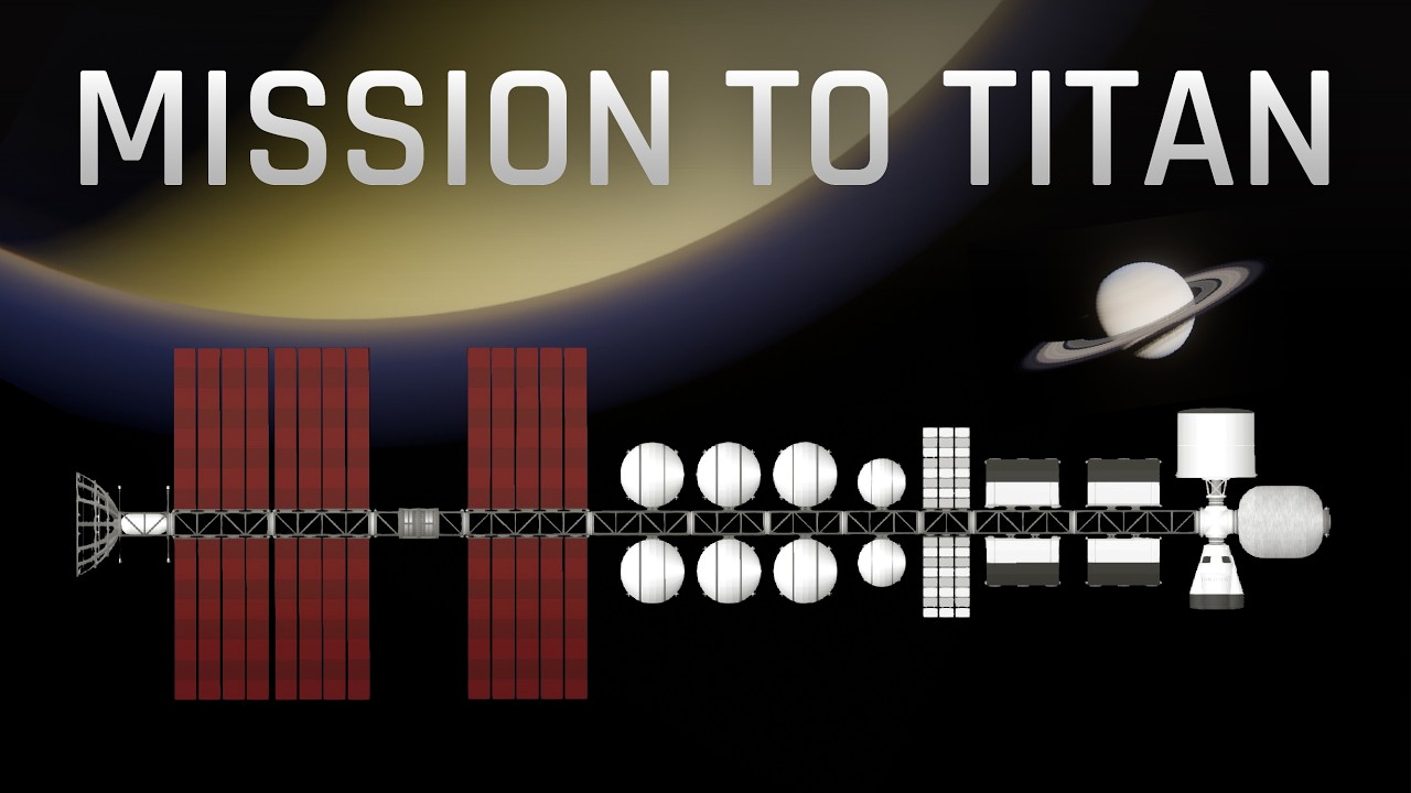 Spaceflight Simulator - Far Future Mission to Titan | Realistic Mode