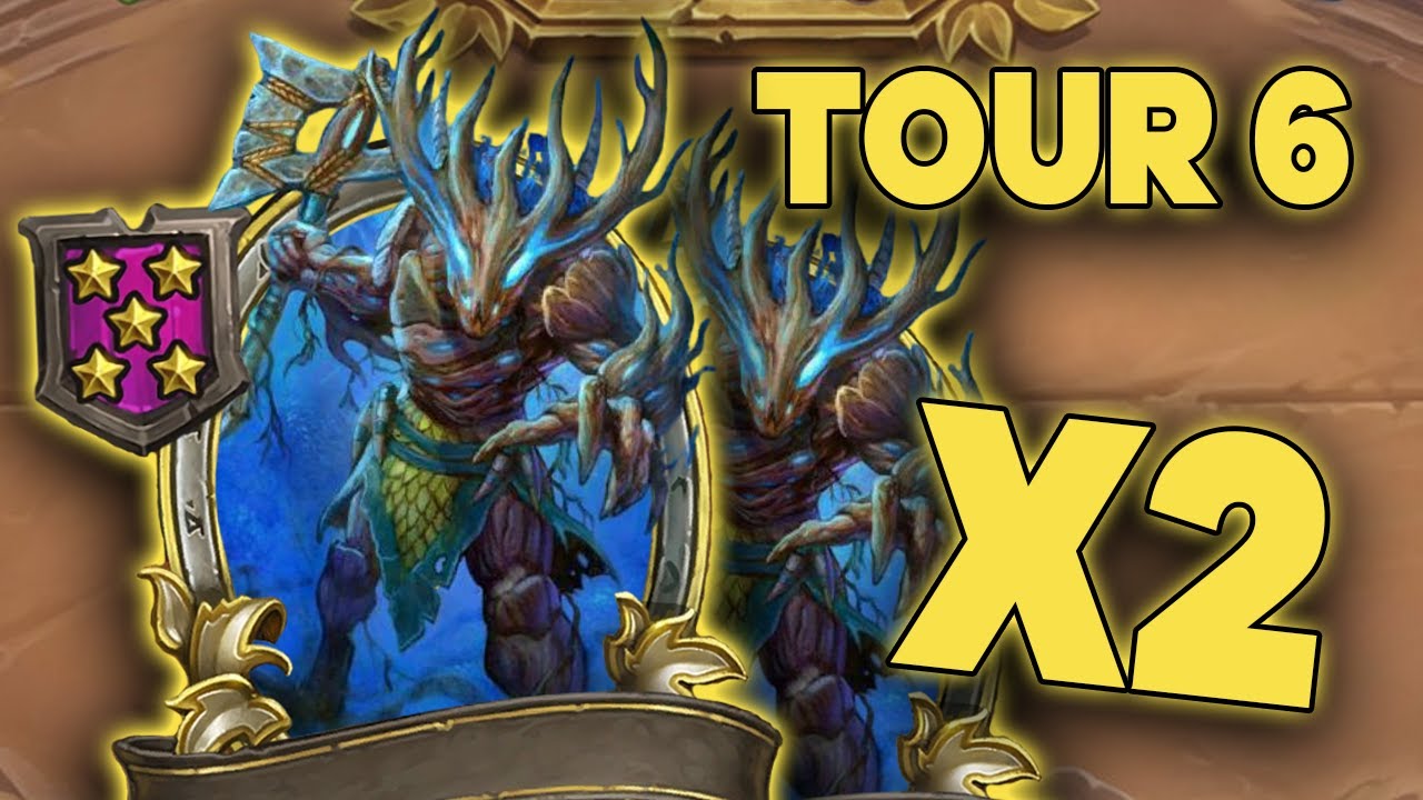 DOUBLE TAVERNE 5 DORES TOUR 6?! | Hearthstone Battlegrounds