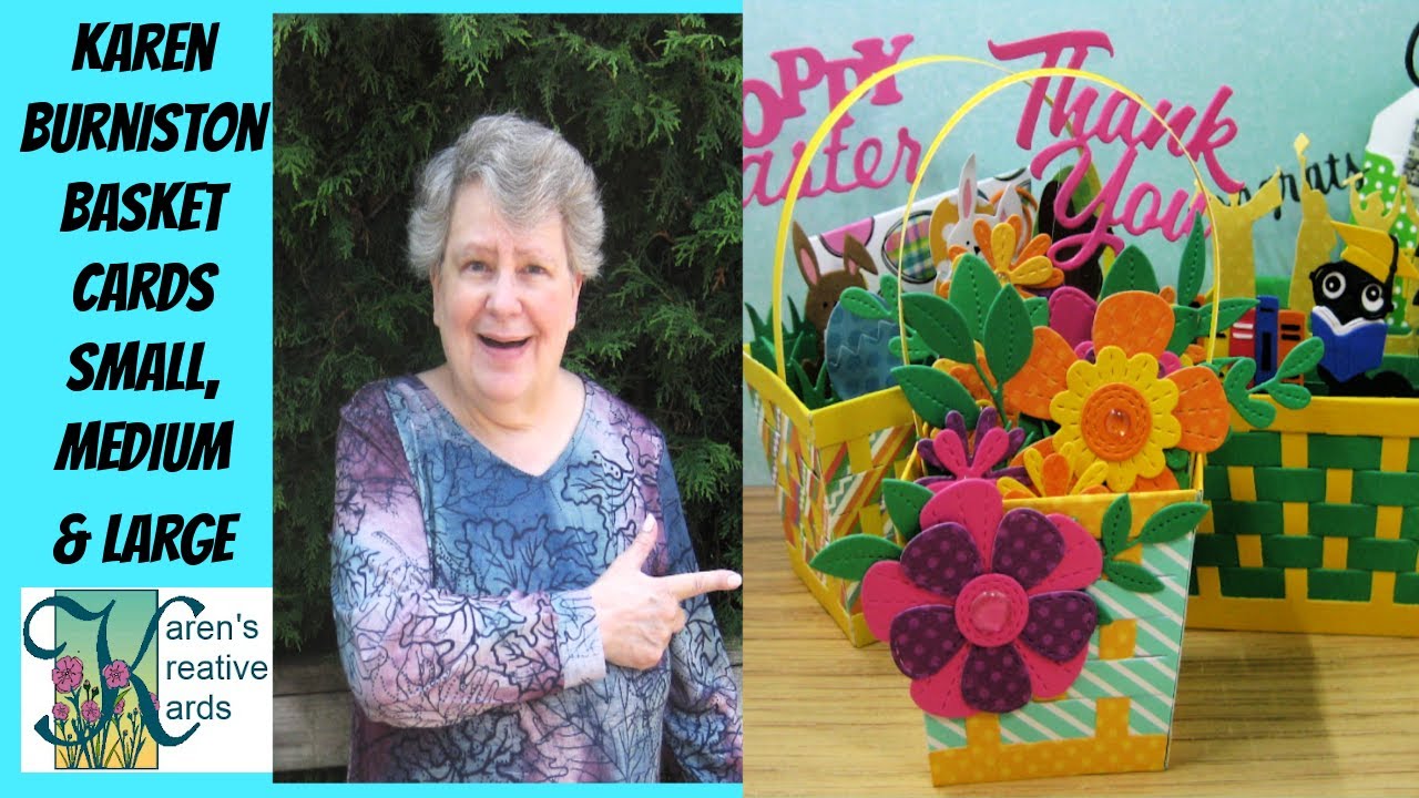 Easy Basket Cards - You Choose the Size and Theme