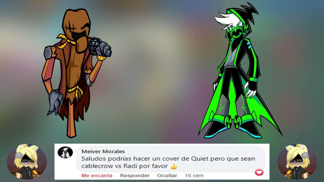 FNF Quiet but it's Cablecrow Vs Radi