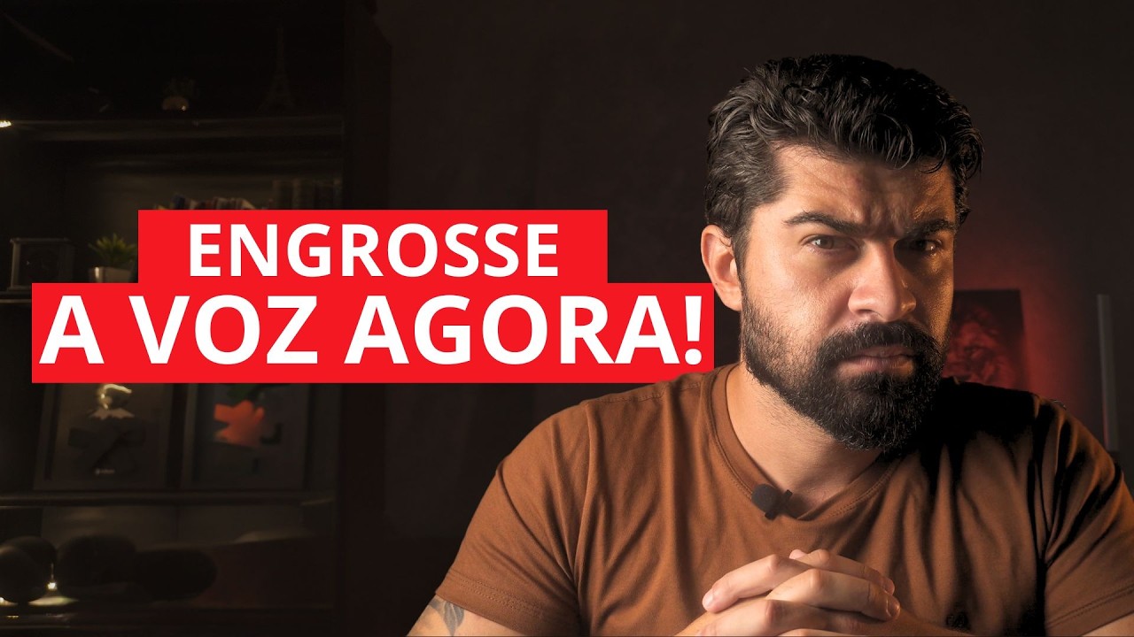 COMO TER UMA VOZ MAIS MASCULINA (VOZ GROSSA - MUDAN&Ccedil;A IMEDIATA)