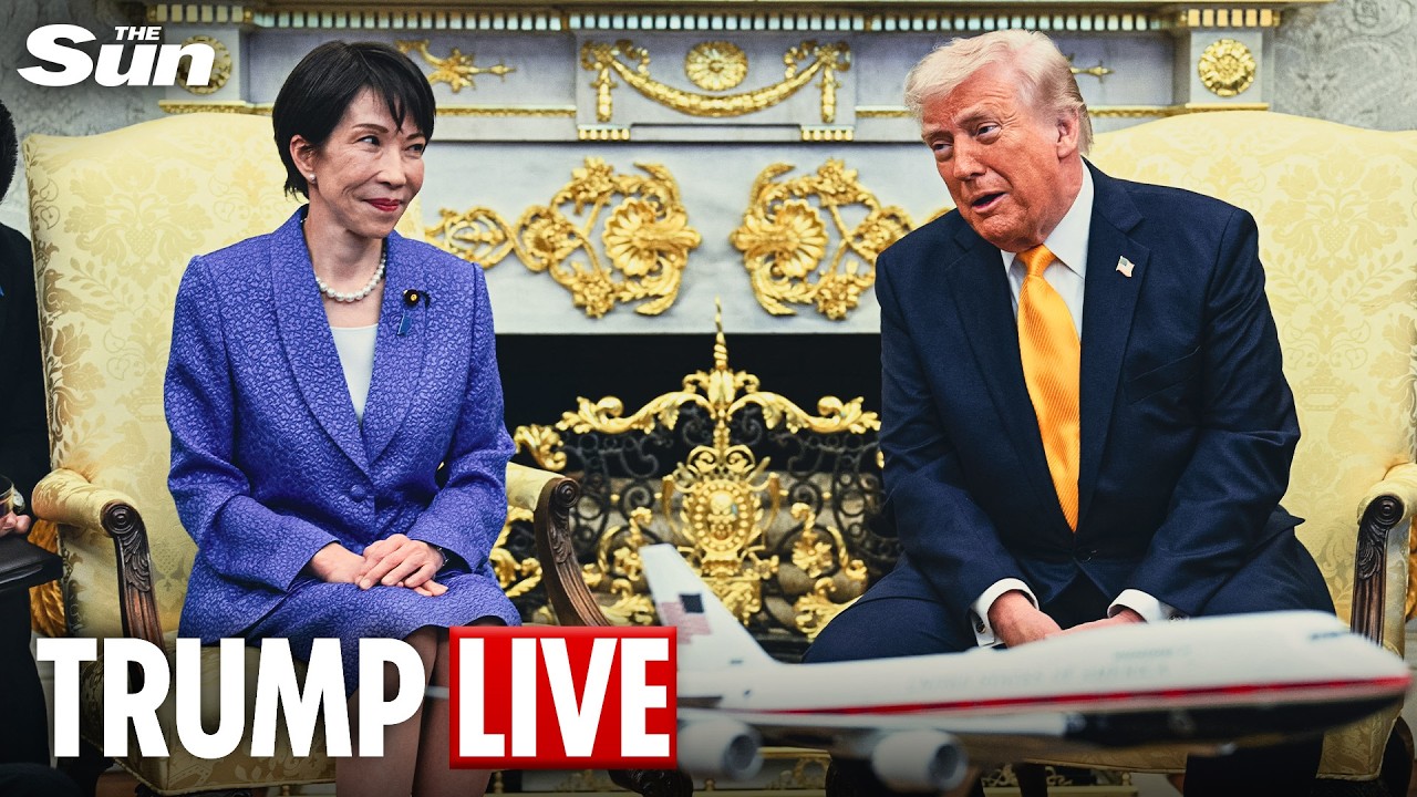 LIVE: Trump hosts White House dinner for Japan’s PM Sanae Takaichi