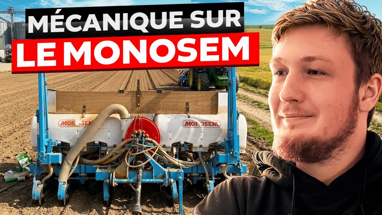 Enfin les semis ! Pois & orge de printemps + GPS en route