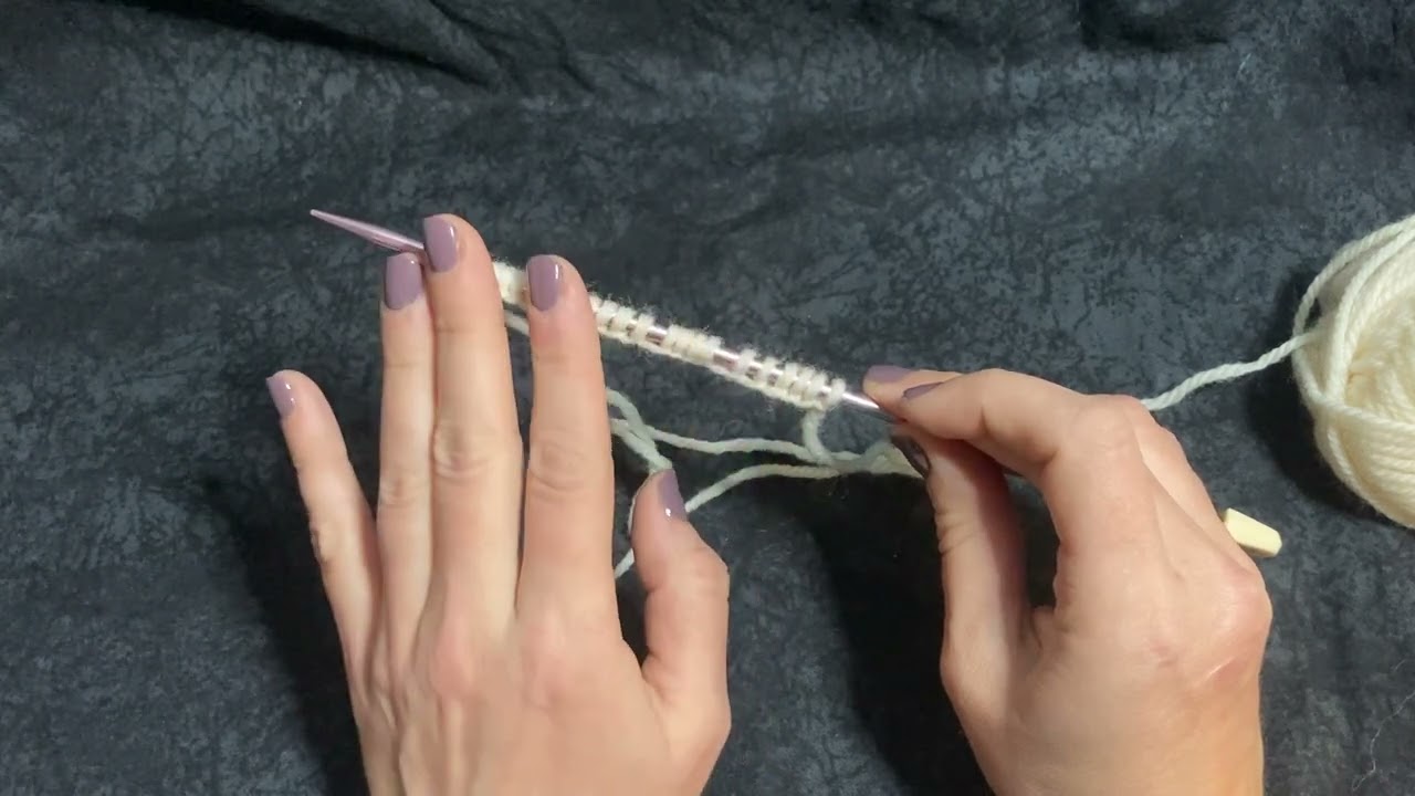 ASMR Knitting Tutorial | Cast on Methods | Soft Spoken