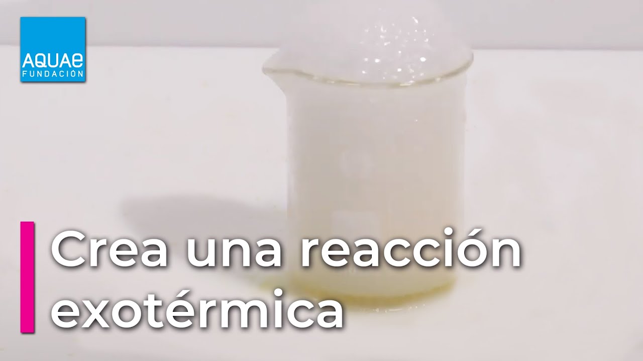 Crea una REACCIÓN EXOTÉRMICA | Experimentos