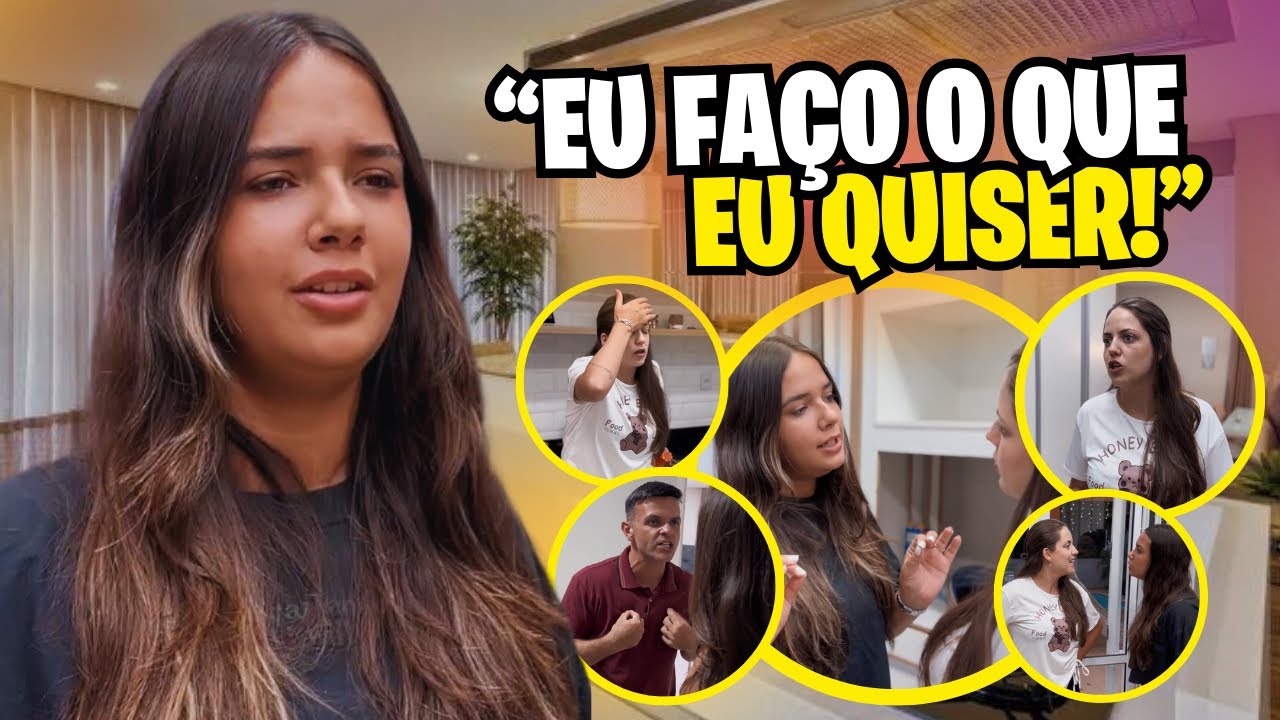 A filha do meu esposo só está me dando dor de cabeça enquanto ele trabalha!