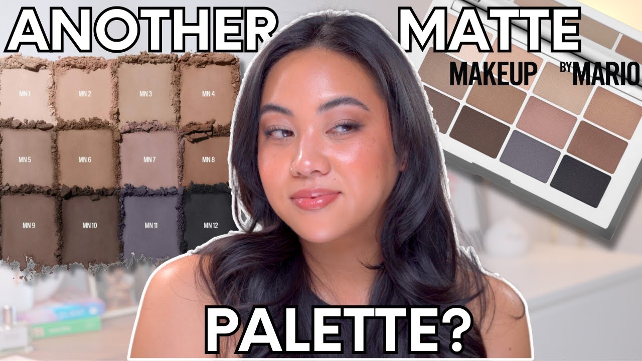 MAKEUP BY MARIO THE NEUTRALS EYESHADOW PALETTE | REVIEW + DEMO